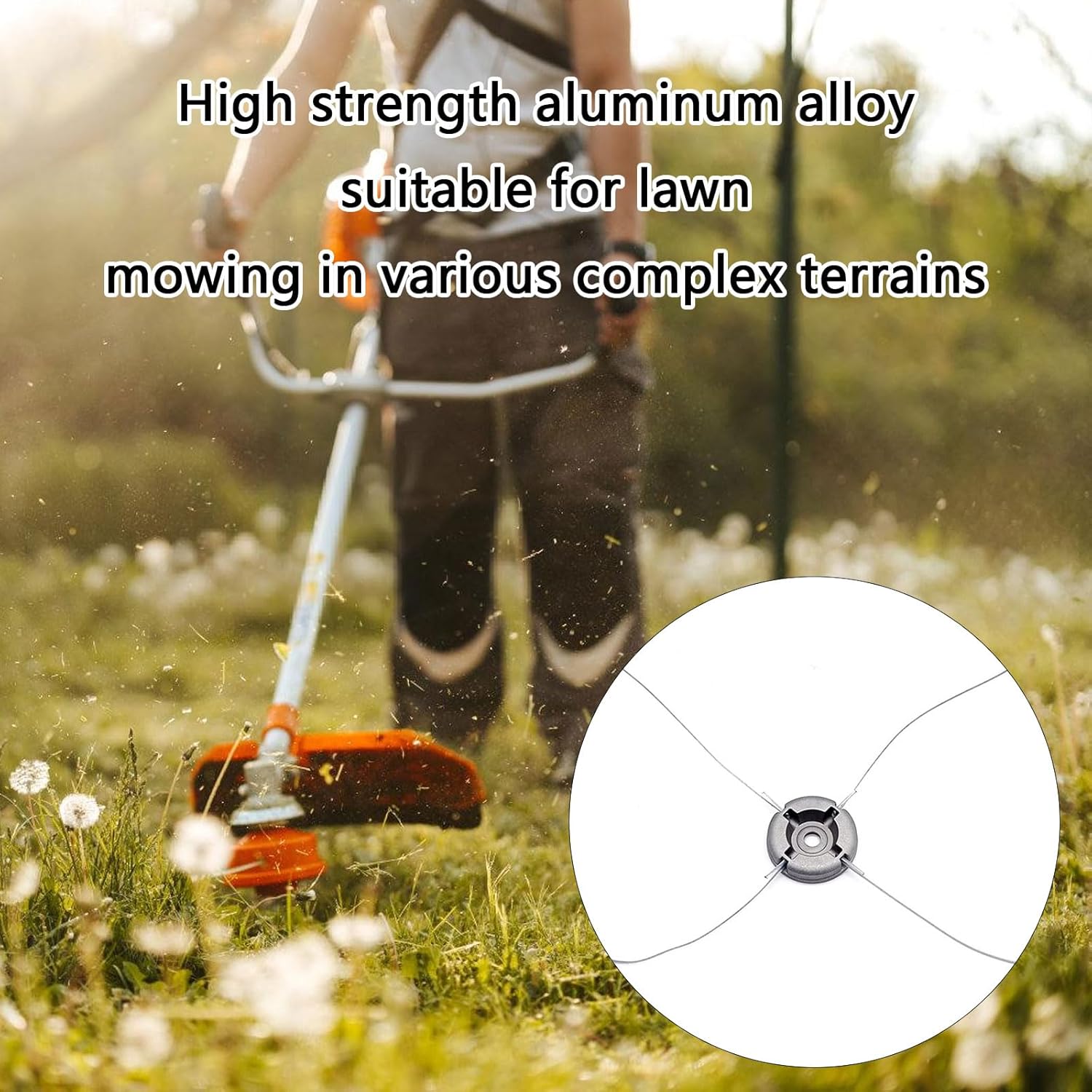 Dry Herb Vaping Accessories - Universal Aluminum Alloy Lawn Mower Head