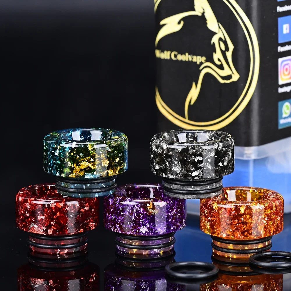 Accessories For Vaping - wolfcoolvape 810 Drip Tip 5pcs Resin