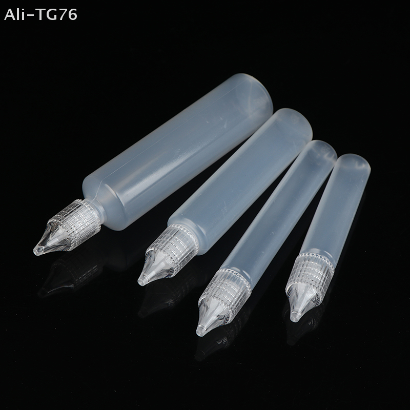 Juice Bottle Dropper - 5Pcs Plastic Dropper Bottles Set 10/15/30/50ml