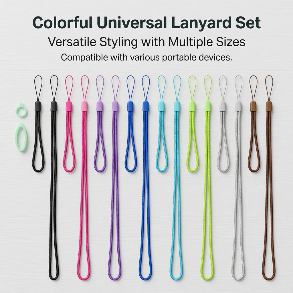 Vape Band Silicone - Universal Silicone Lanyard Set for Vape