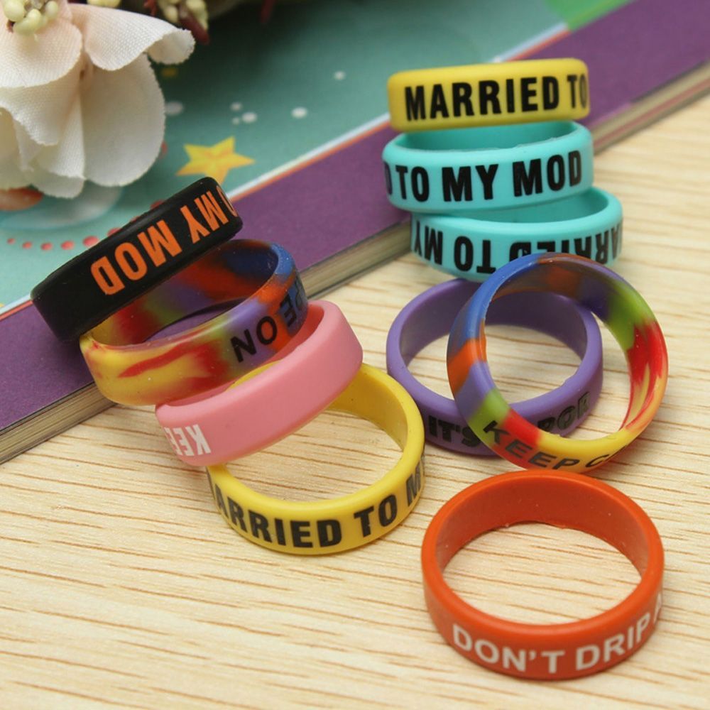 Vape Band Silicone - Hot 10Pcs/Pack Vape Mod for RBA
