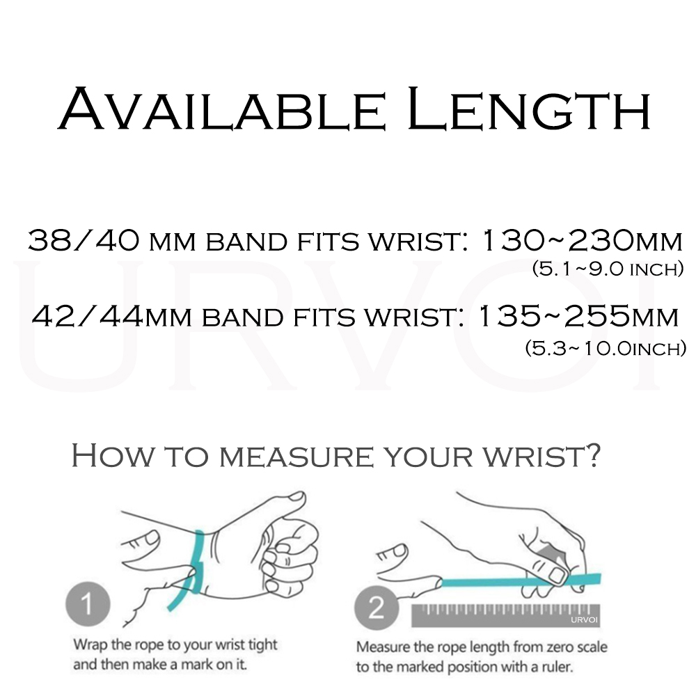 URVOI Mesh band for Apple Watc – обзор и цена Mesh Coil Strip