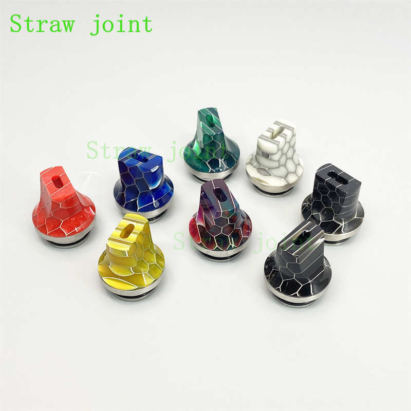 1pc 810 Flat Mouth Stainless S – обзор и цена Drip Tip Resin