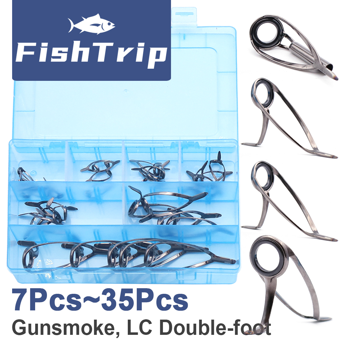 FishTrip Heavy Surf Rod Guides – обзор и цена Mesh Coil Strip