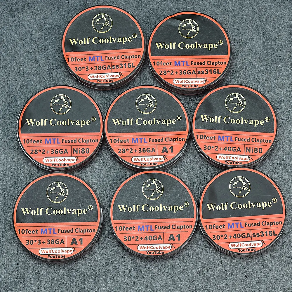 wolfcoolvape MTL Fused Clapton – обзор и цена Accessories For Vaping