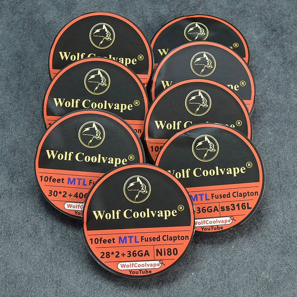 wolfcoolvape MTL Fused Clapton – обзор и цена Accessories For Vaping