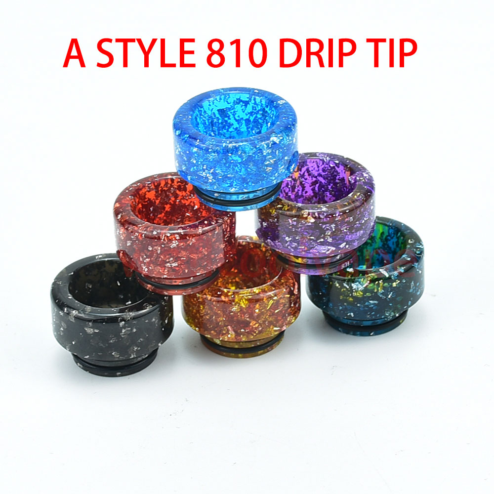 wolfcoolvape Resin 810 Drip Ti – обзор и цена Drip Tip Resin
