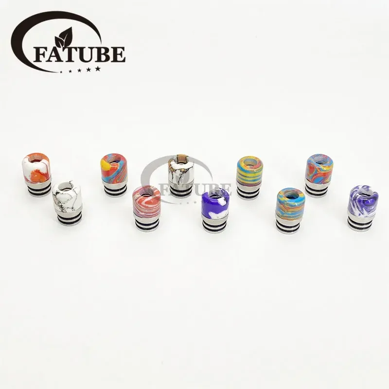 1PC/10PCS 510 Stainless Steel  – обзор и цена Drip Tip Resin