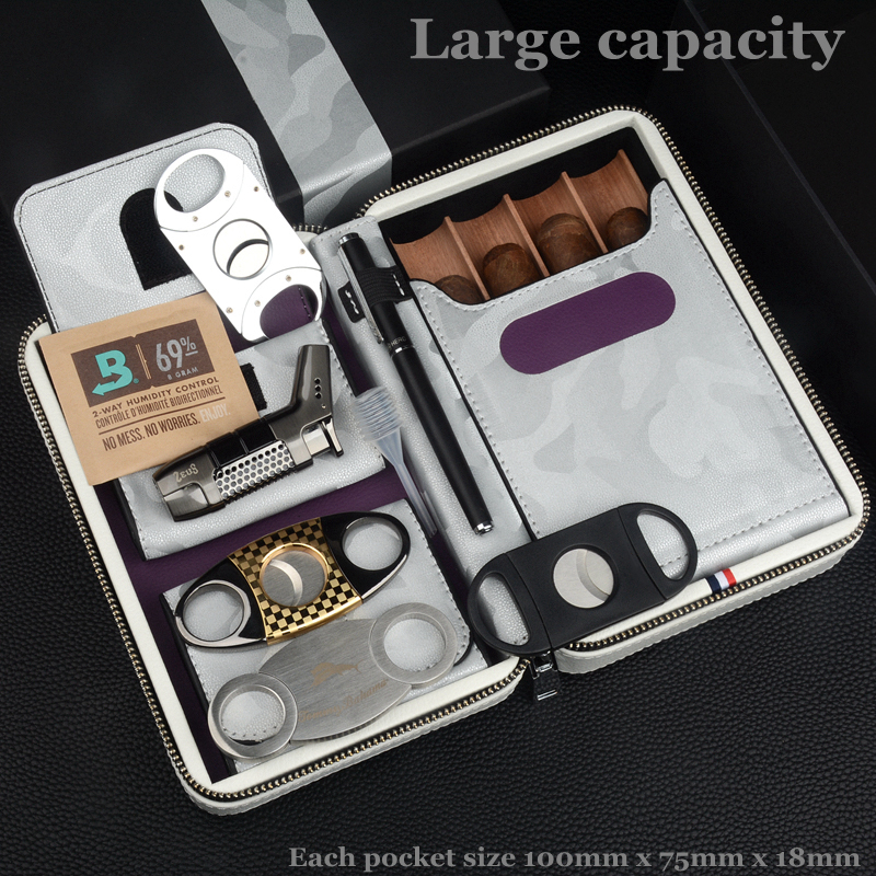 Travel Cigar Case Leather Ciga – обзор и цена Vape Ring