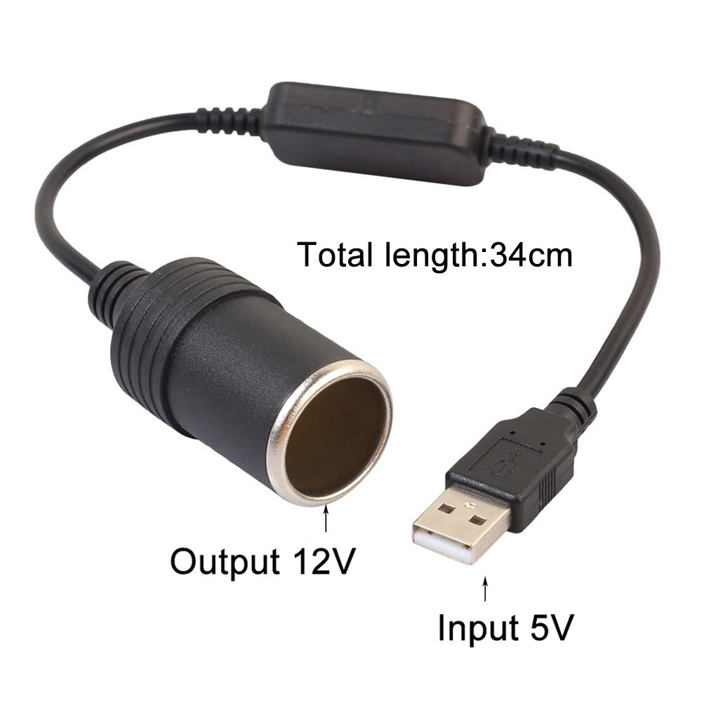 1pc 5V 2A USB To 12V Cigarette – обзор и цена Accessories Experts Vape