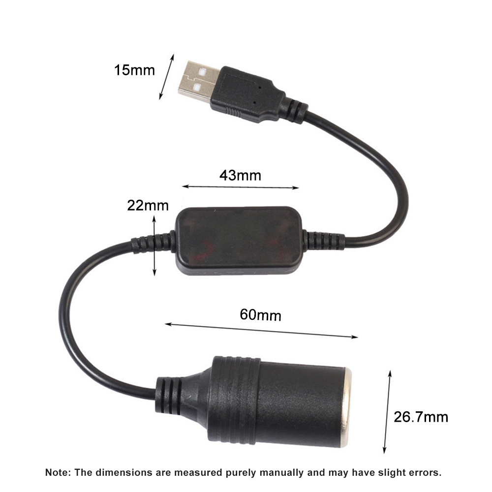 1pc 5V 2A USB To 12V Cigarette – обзор и цена Accessories Experts Vape