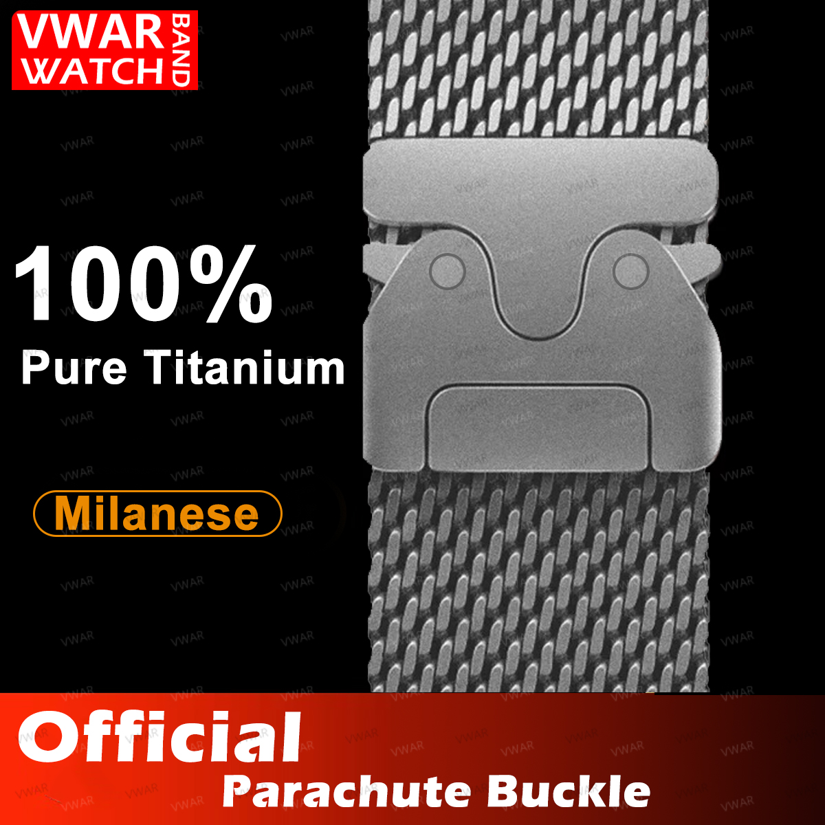 VWAR Titanium Milanese loop fo – обзор и цена Mesh Coil Strip