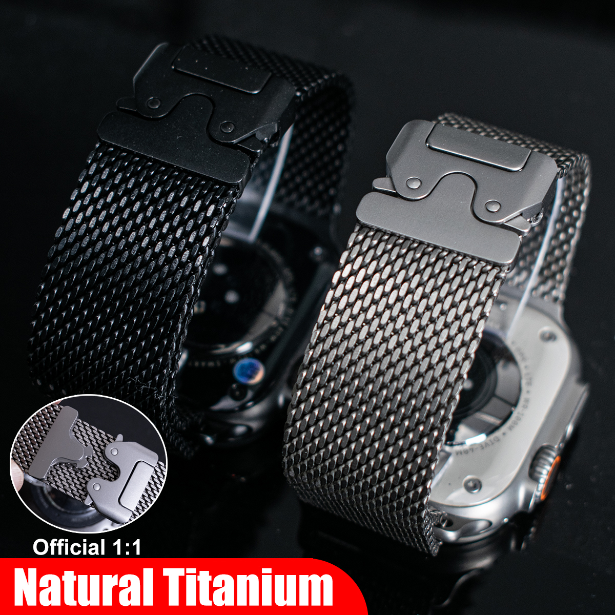 VWAR Titanium Milanese loop fo – обзор и цена Mesh Coil Strip