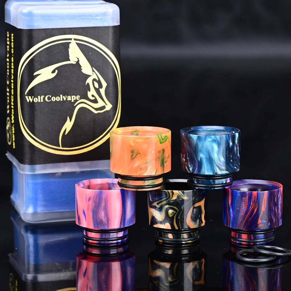 Wolfcoolvape 5PCS 810 Resin Dr – обзор и цена Drip Tip Resin
