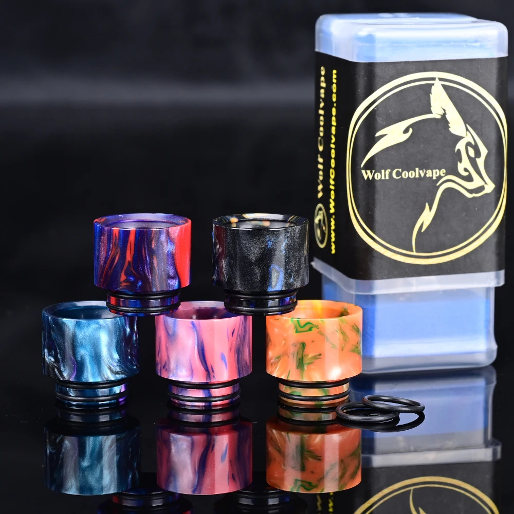 Wolfcoolvape 5PCS 810 Resin Dr – обзор и цена Drip Tip Resin