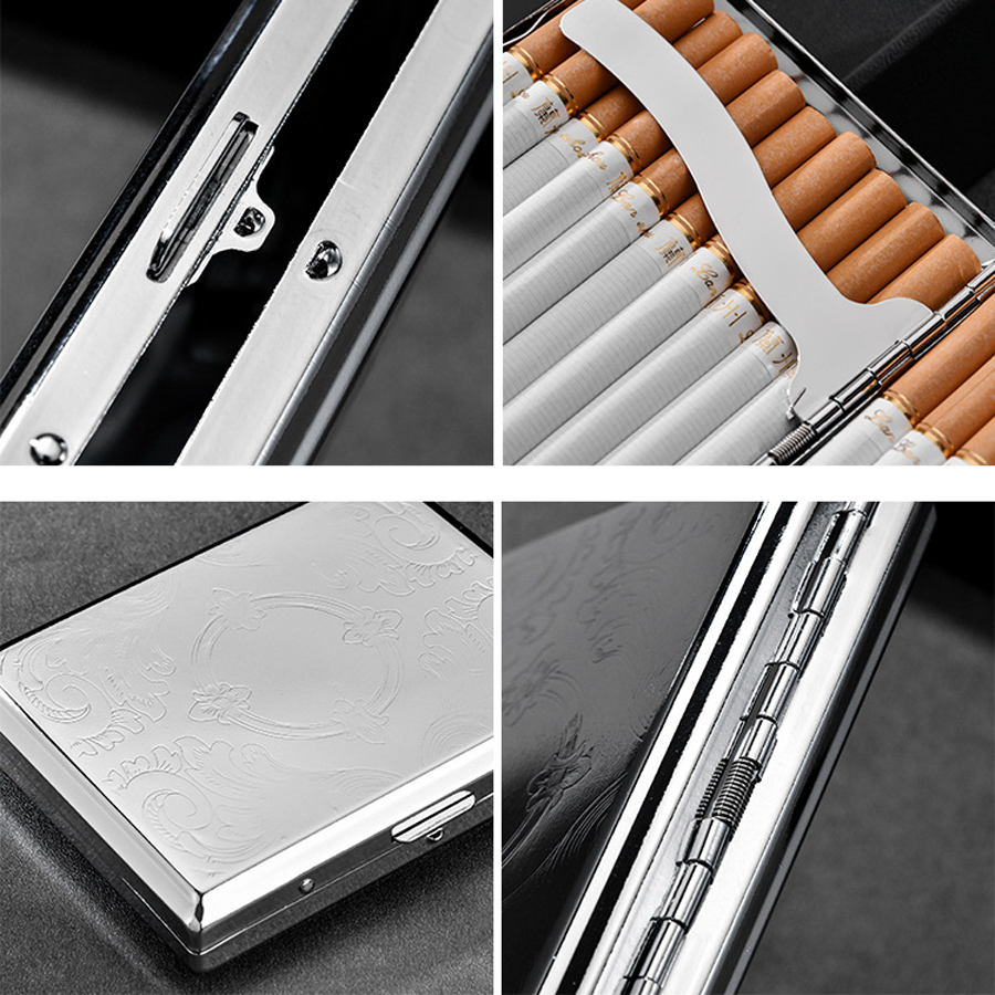 20-Cigarette （Freeform）Silver  – обзор и цена Smoking & Vaping Accessories