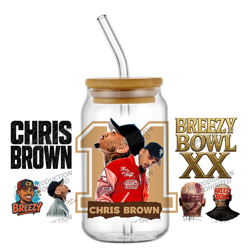 New Popular Singer Chris Brown – обзор и цена Rdta Tank Glass