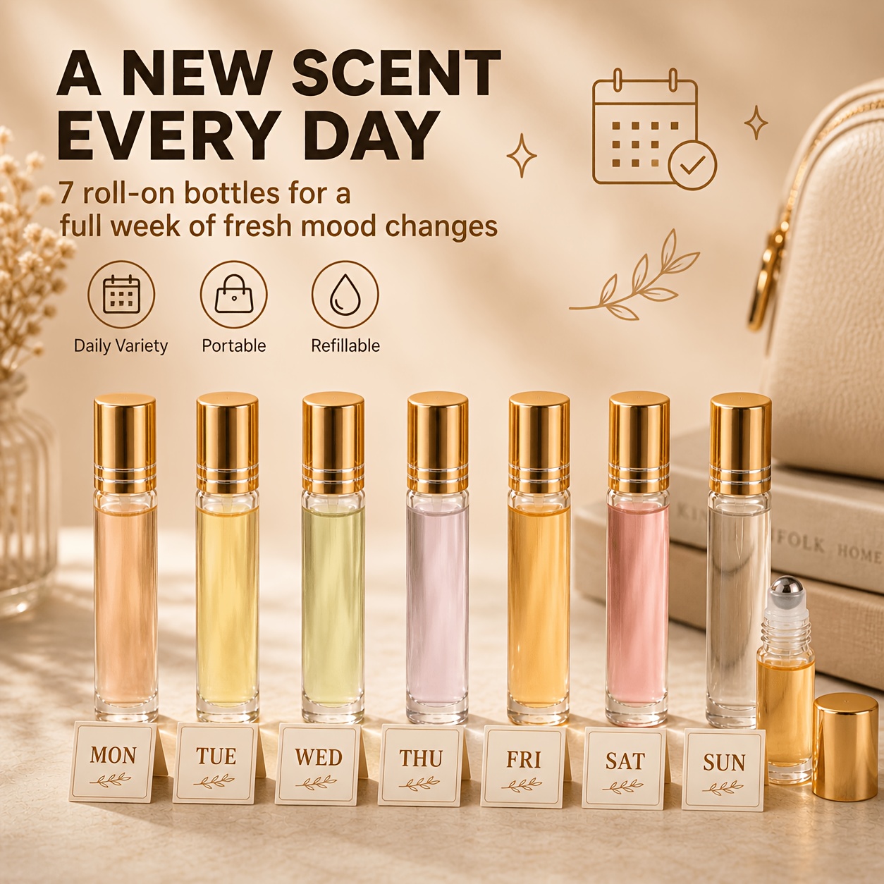 7/14pcs Glass Roll on Bottle 1 – обзор и цена Juice Bottle Dropper