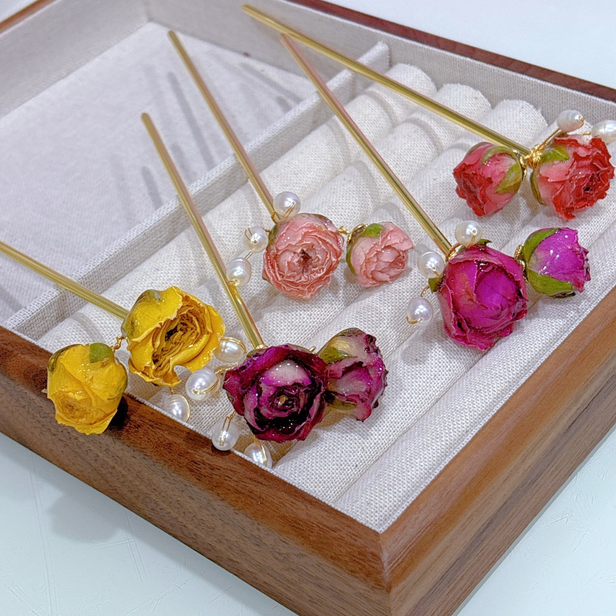 5pcs Drip Glue Roses Dried Flo – обзор и цена Drip Tip Resin