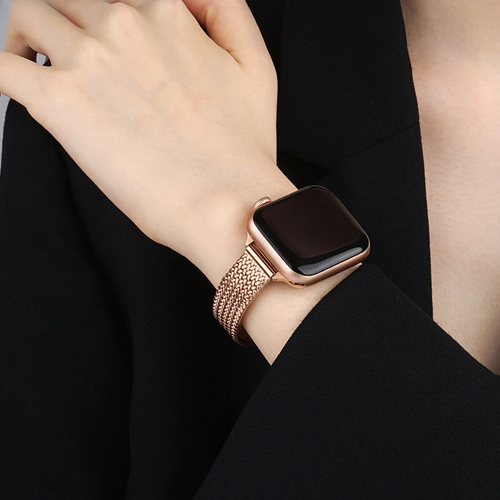 Band for Apple Watch Series 9  – обзор и цена Mesh Coil Strip