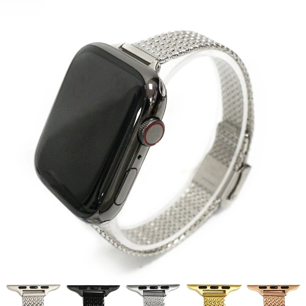 Band for Apple Watch Series 9  – обзор и цена Mesh Coil Strip