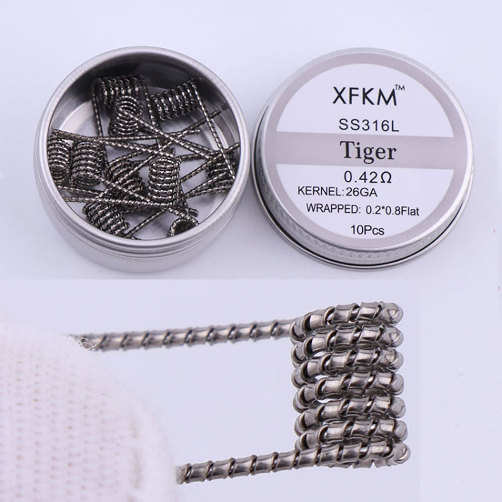 XFKM 10pcs/lot 316 Flat twiste – обзор и цена Stainless Wire Ss316