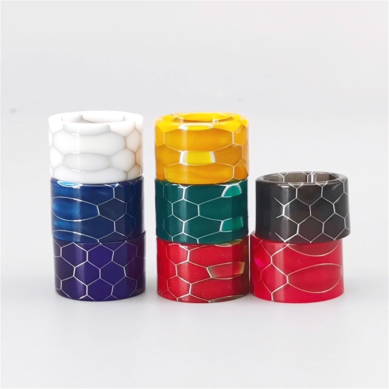 1PC Snake Skin Resin Push-in D – обзор и цена Drip Tip Resin
