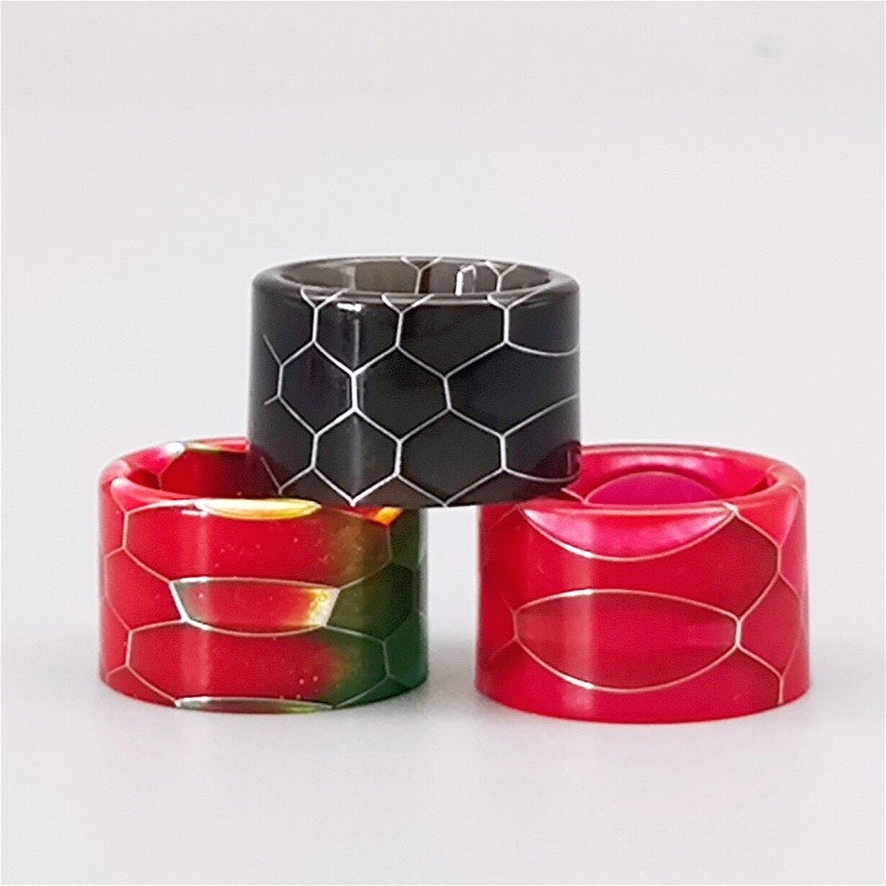 1PC Snake Skin Resin Push-in D – обзор и цена Drip Tip Resin