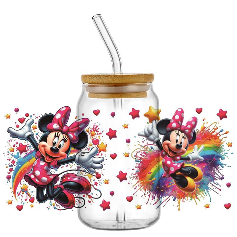 Mickey and Minnie UV DTF Cup W – обзор и цена Rdta Tank Glass