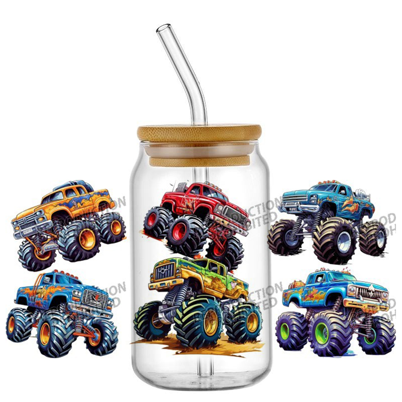 Monster Truck design UV DTF Wr – обзор и цена Rdta Tank Glass