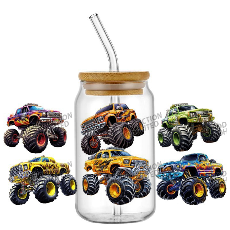 Monster Truck design UV DTF Wr – обзор и цена Rdta Tank Glass