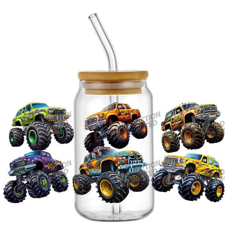 Monster Truck design UV DTF Wr – обзор и цена Rdta Tank Glass