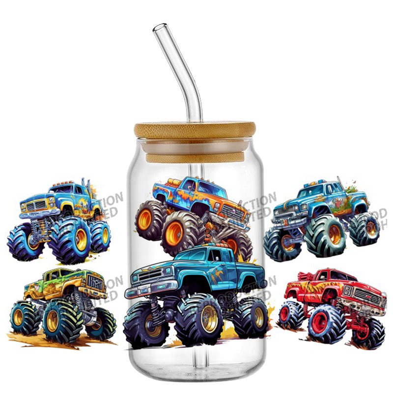 Monster Truck design UV DTF Wr – обзор и цена Rdta Tank Glass