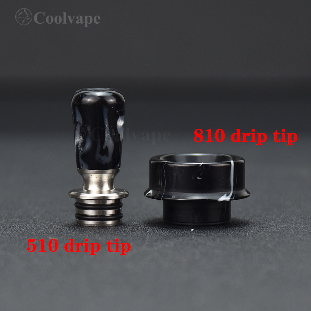 MTL 510 Drip Tip 810 Drip Tip  – обзор и цена Drip Tip Resin