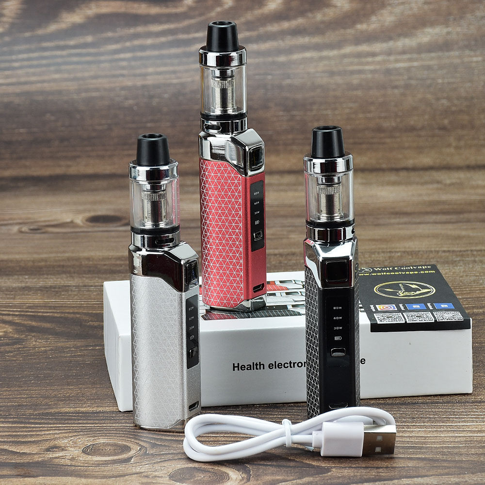 80W Vape mod Starter Kit Box M – обзор и цена Accessories For Vaping