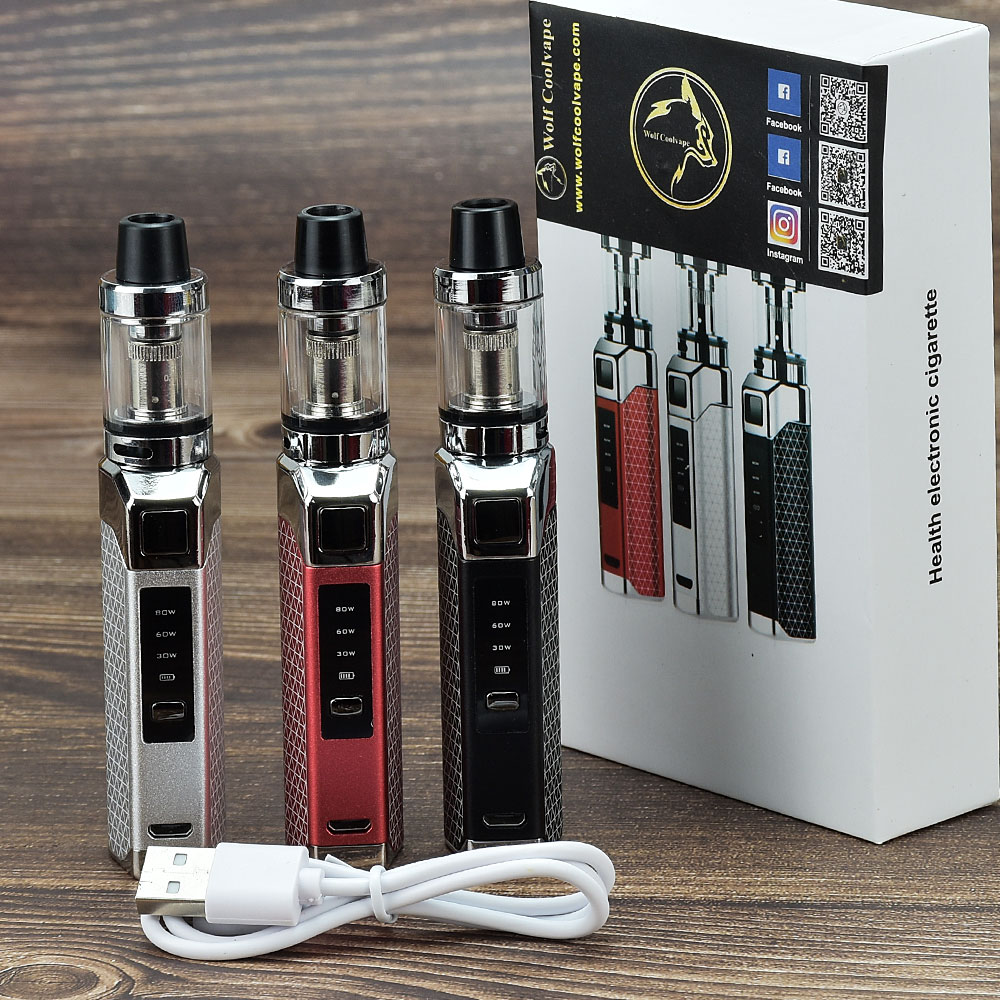 80W Vape mod Starter Kit Box M – обзор и цена Accessories For Vaping