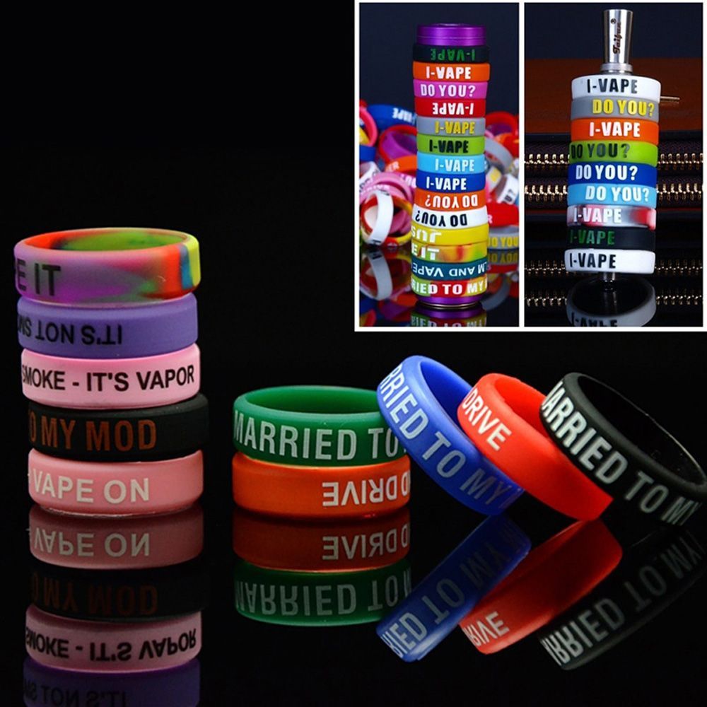 Hot 10Pcs/Pack Vape Mod for RB – обзор и цена Vape Band Silicone