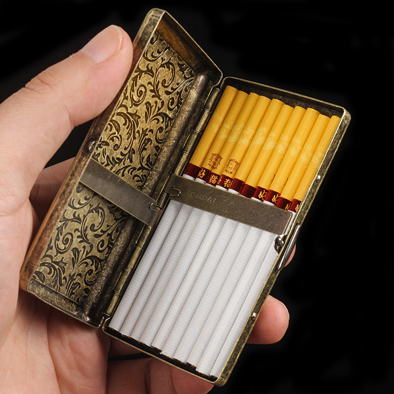 Slim Embossed Cigarette Case 2 – обзор и цена Smoking & Vaping Accessories