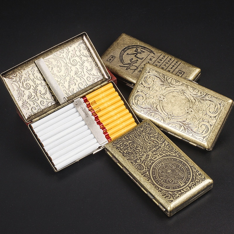 Slim Embossed Cigarette Case 2 – обзор и цена Smoking & Vaping Accessories