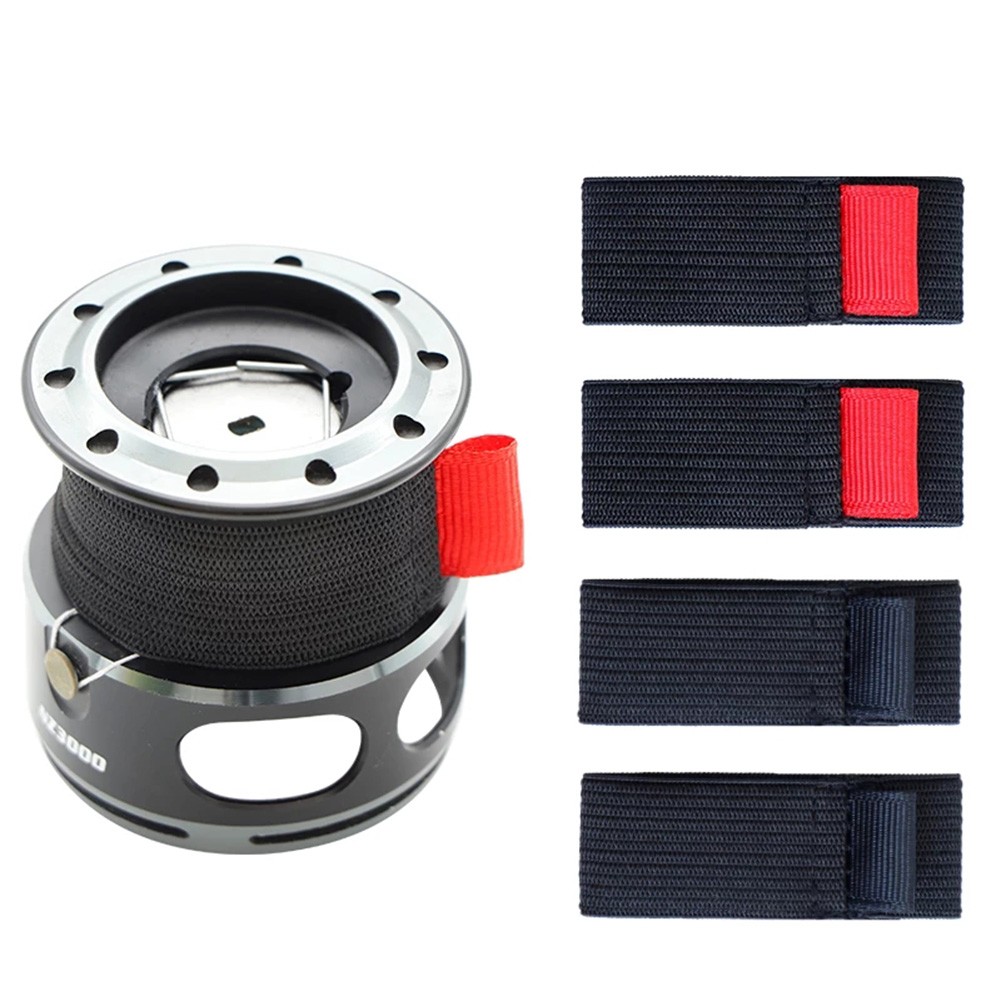 4pcs Elastic Fishing Spool Bel – обзор и цена Mesh Coil Strip