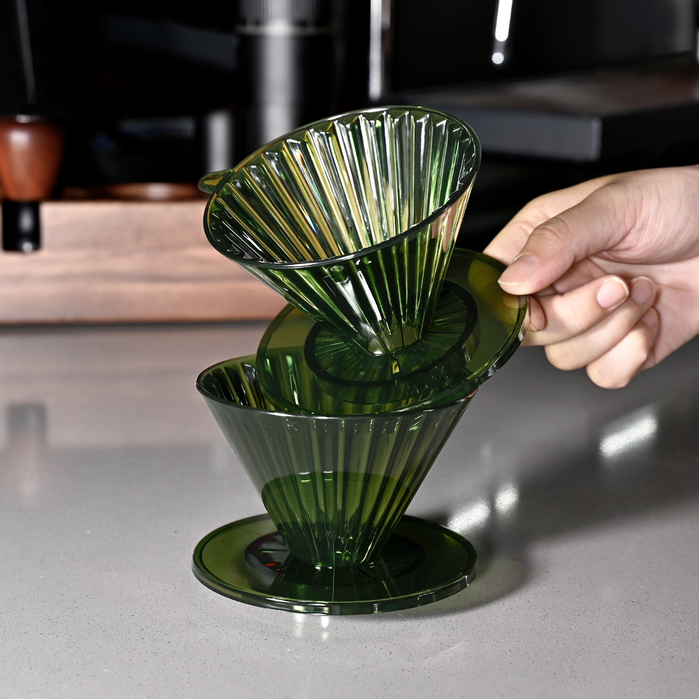 Reusable Coffee Dripper Resin  – обзор и цена Drip Tip Resin