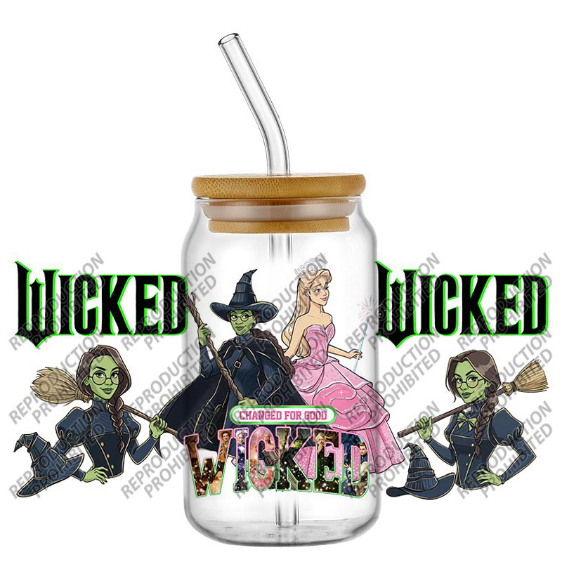 3D UV DTF Witch Bow Pattern cu – обзор и цена Rdta Tank Glass