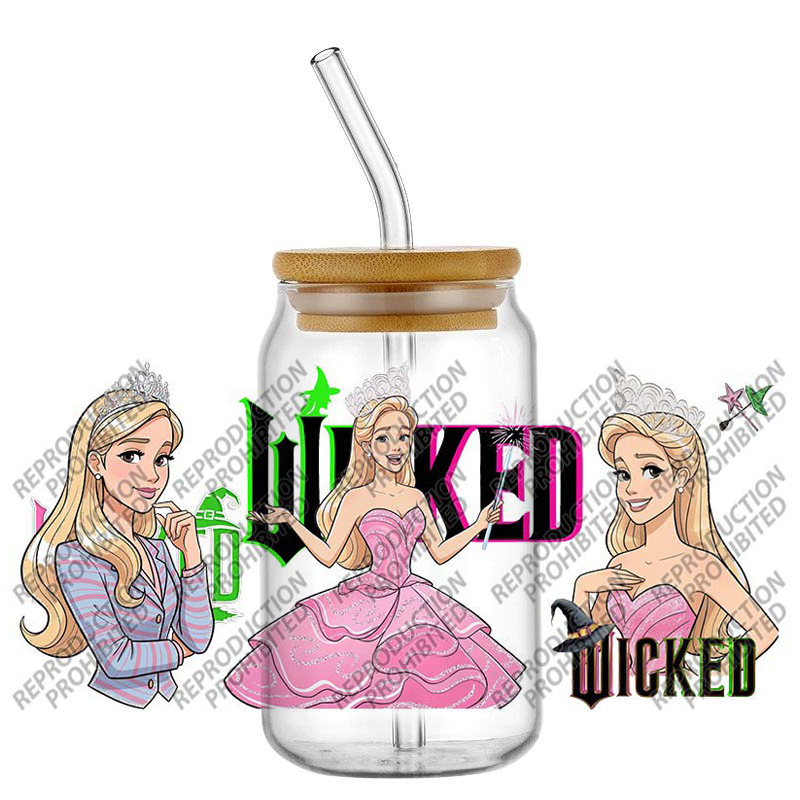 3D UV DTF Witch Bow Pattern cu – обзор и цена Rdta Tank Glass