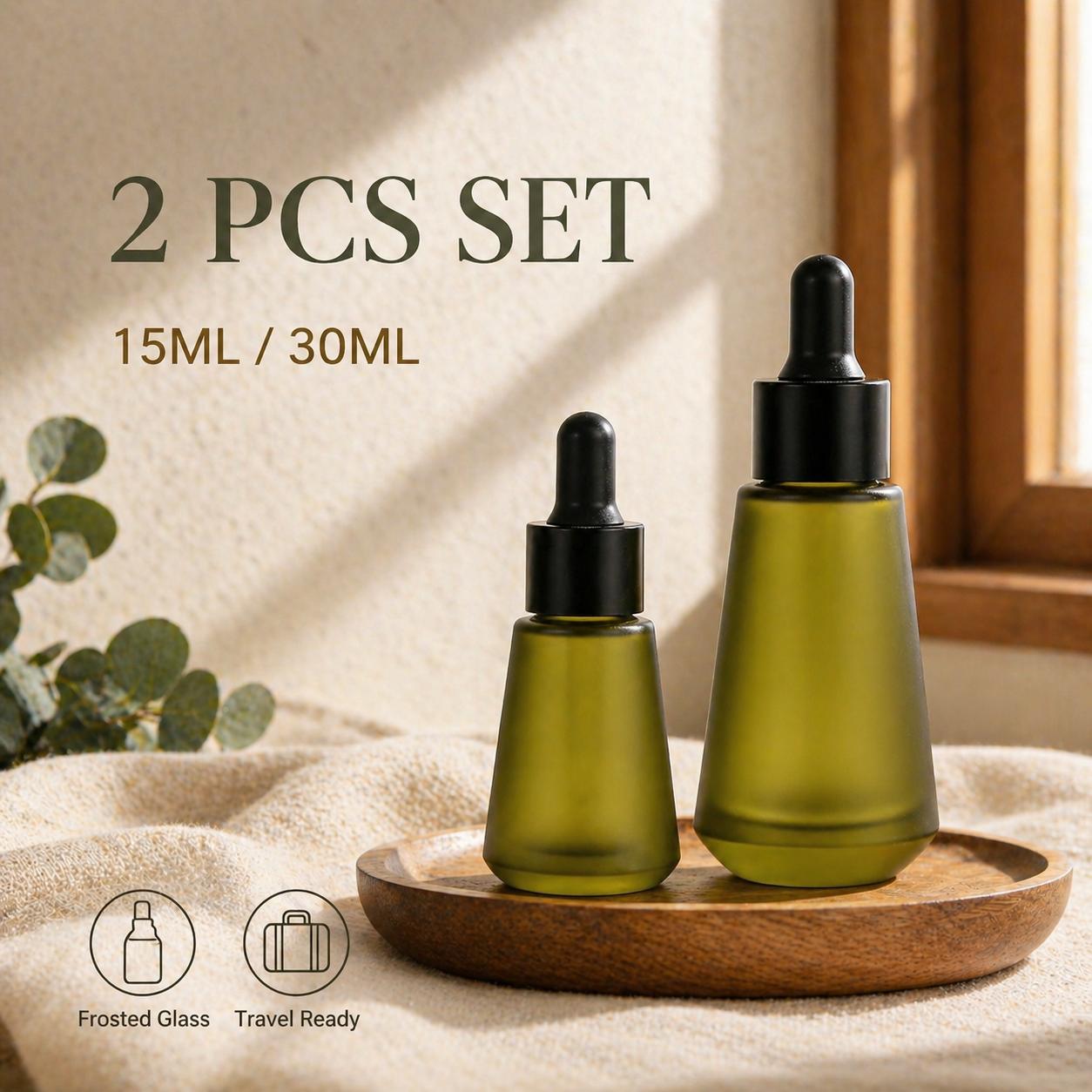 15ml 30ml Frosted Olive Green  – обзор и цена Juice Bottle Dropper