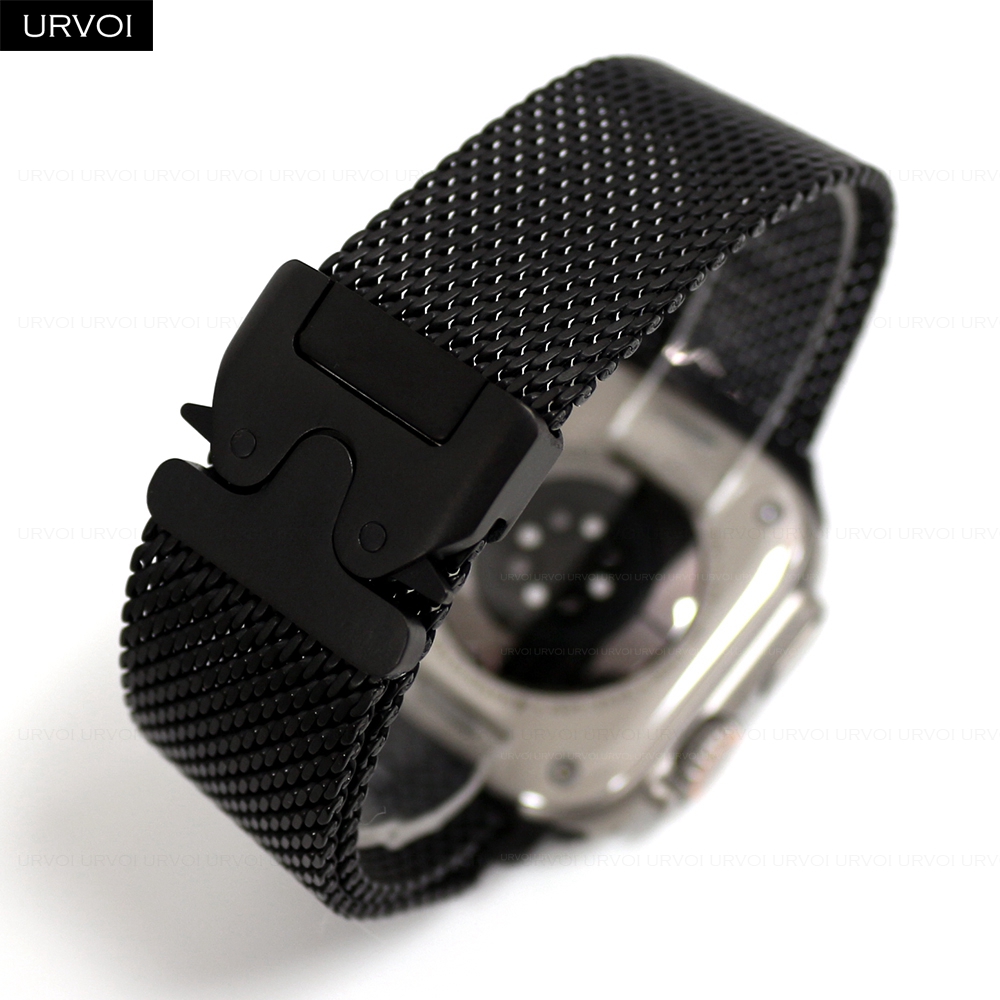 URVOI Titanium Milanese loop f – обзор и цена Mesh Coil Strip