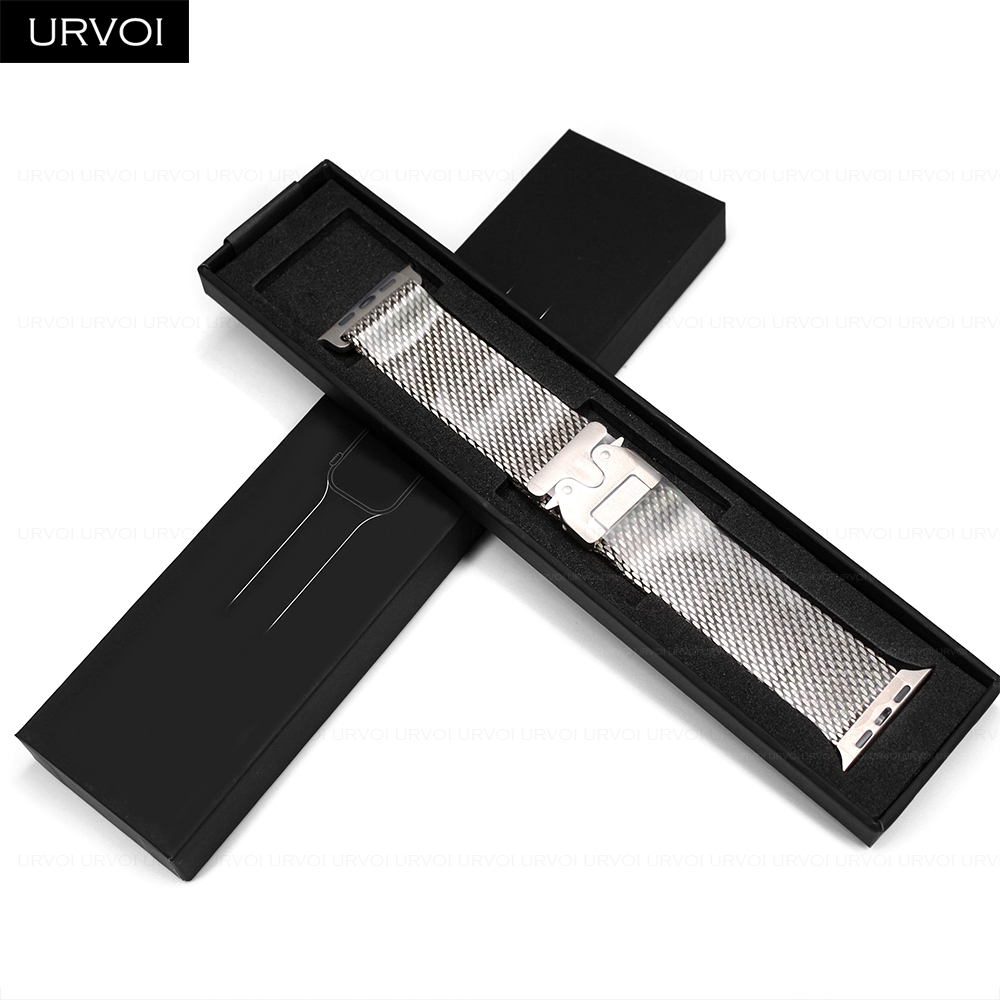 URVOI Titanium Milanese loop f – обзор и цена Mesh Coil Strip