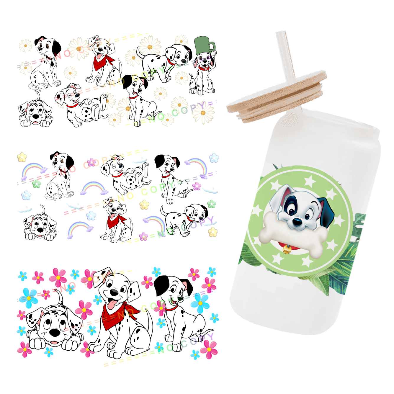 Disney 101 Dalmatians 3D UV DT – обзор и цена Rdta Tank Glass
