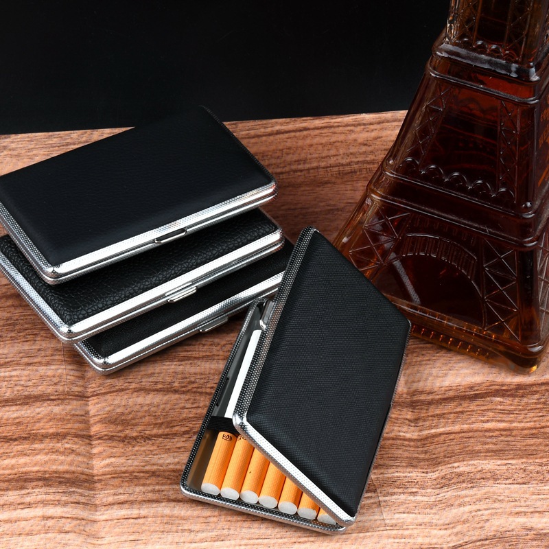 New 5.5 slim metal leather Cig – обзор и цена Smoking & Vaping Accessories