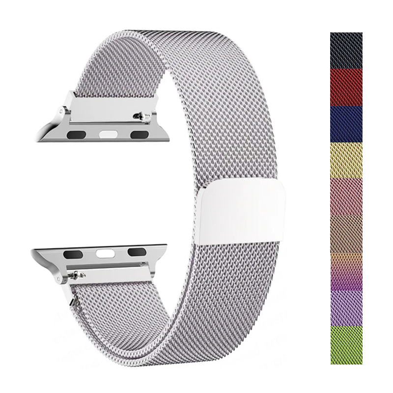 Milanese Loop Strap For Apple  – обзор и цена Mesh Coil Strip