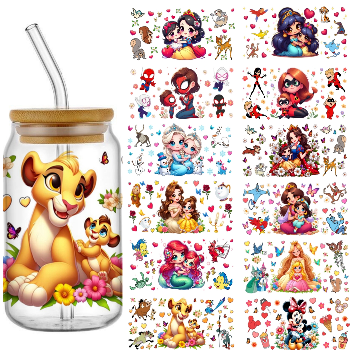 cartoon 3D Transfer Sticker Fo – обзор и цена Rdta Tank Glass